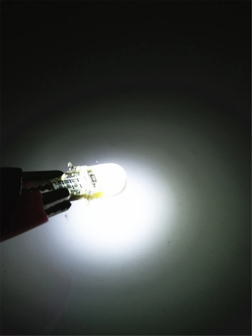 20 штук DC 12 V Авто T10 светодиодный холодный белый 194 W5W светодиодный 168 COB кремнезема автомобильный суперъяркий поворота боковой фонарь освещения номерного знака Лампа