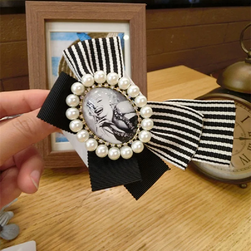 2018 DIY New Design Luxury Lovely Korea Rhinestone Women Brooches Multi Foundation Pearl For P018 | Украшения и аксессуары