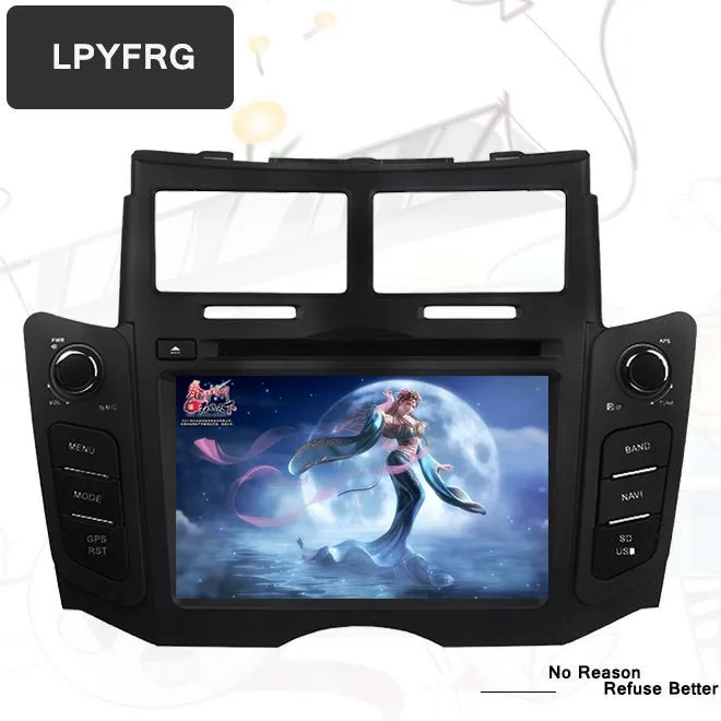 RAM 4G Octa Core android 10.0 Audio Car PC DVD Player For Toyota Yaris 2005-2011 2008 Stereo Radio GPS Navigation TV WiFi | Автомобили и