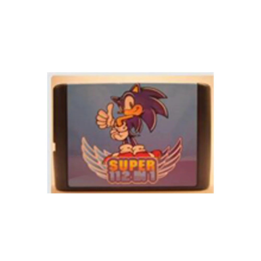 10 шт. для Sega Mega Drive 112 в 1 игровая карта/картридж 16 бит MD карта Genesis Бесплатная