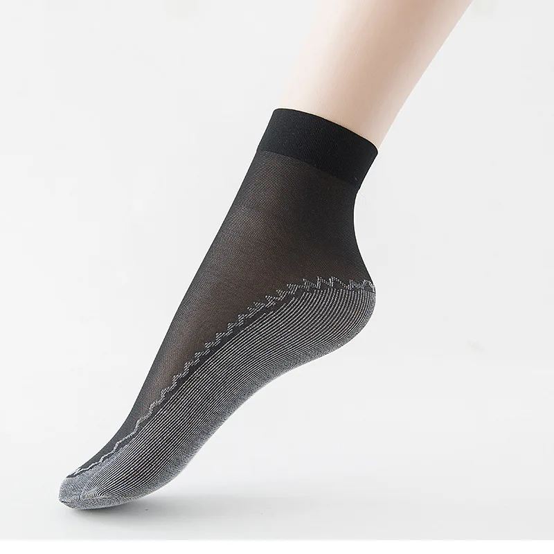 Высококачественные популярные женские хлопковые носки бархатные Шелковые