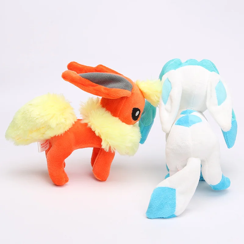 8 шт., 9 шт., карманная плюшевая Umbreon Glaceon Vaporeon Flareon Jolteon, плюшевая кукла, рождественские подарки, 17-24 см