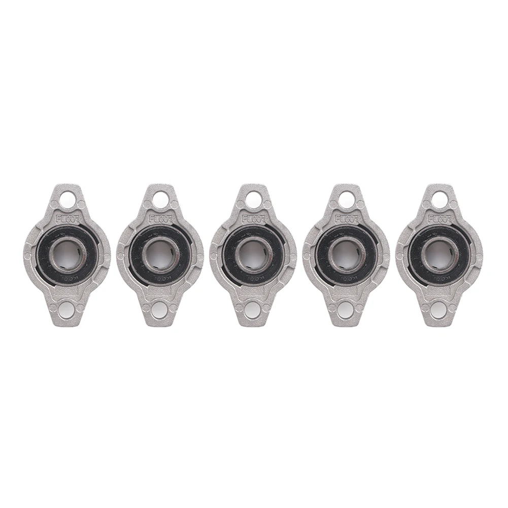 5 шт. KFL001 12 мм опорный фланцевый подшипник из цинкового сплава|bearing pack|bearing chinabearing