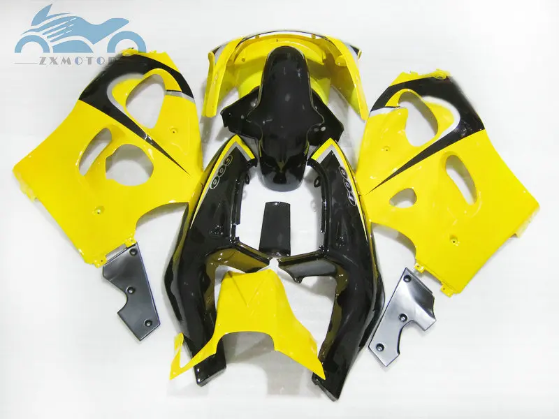 

Высококачественный комплект обтекателей для SUZUKI GSXR750 GSXR 600 1996-2000 SRAD, гоночные наборы обтекателей GSXR600 750 96-00, желтые детали