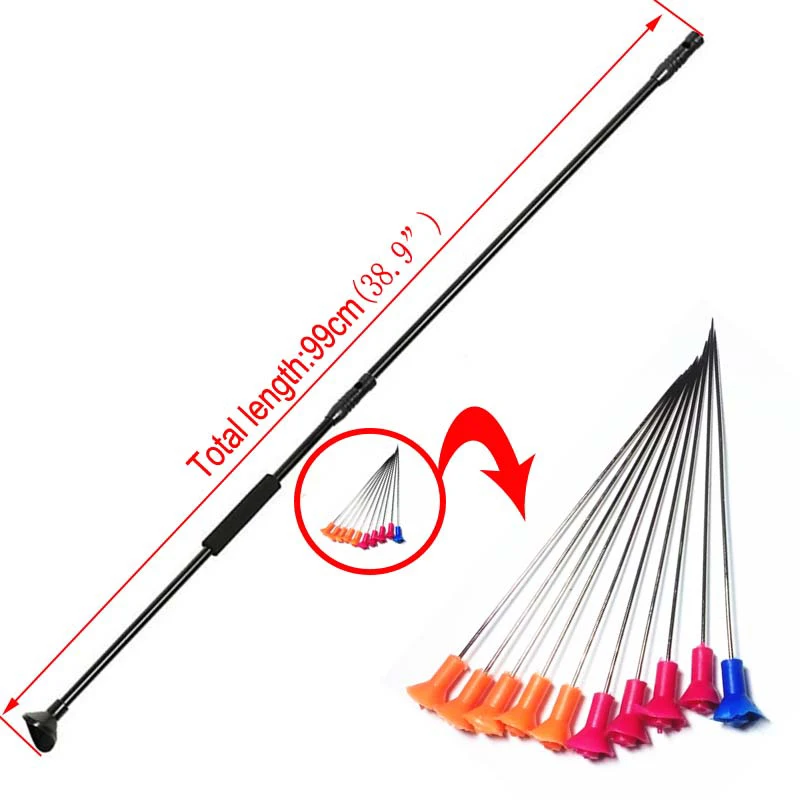 

50pcs Blow Darts / Needlse for gun diameter 1cm length 10CM for leopard M50 blow gun 40 caliber