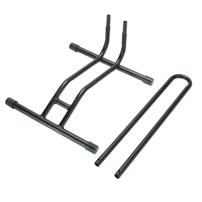 Стальная напольная стойка с покрытием L type для тяжелых велосипедов горного