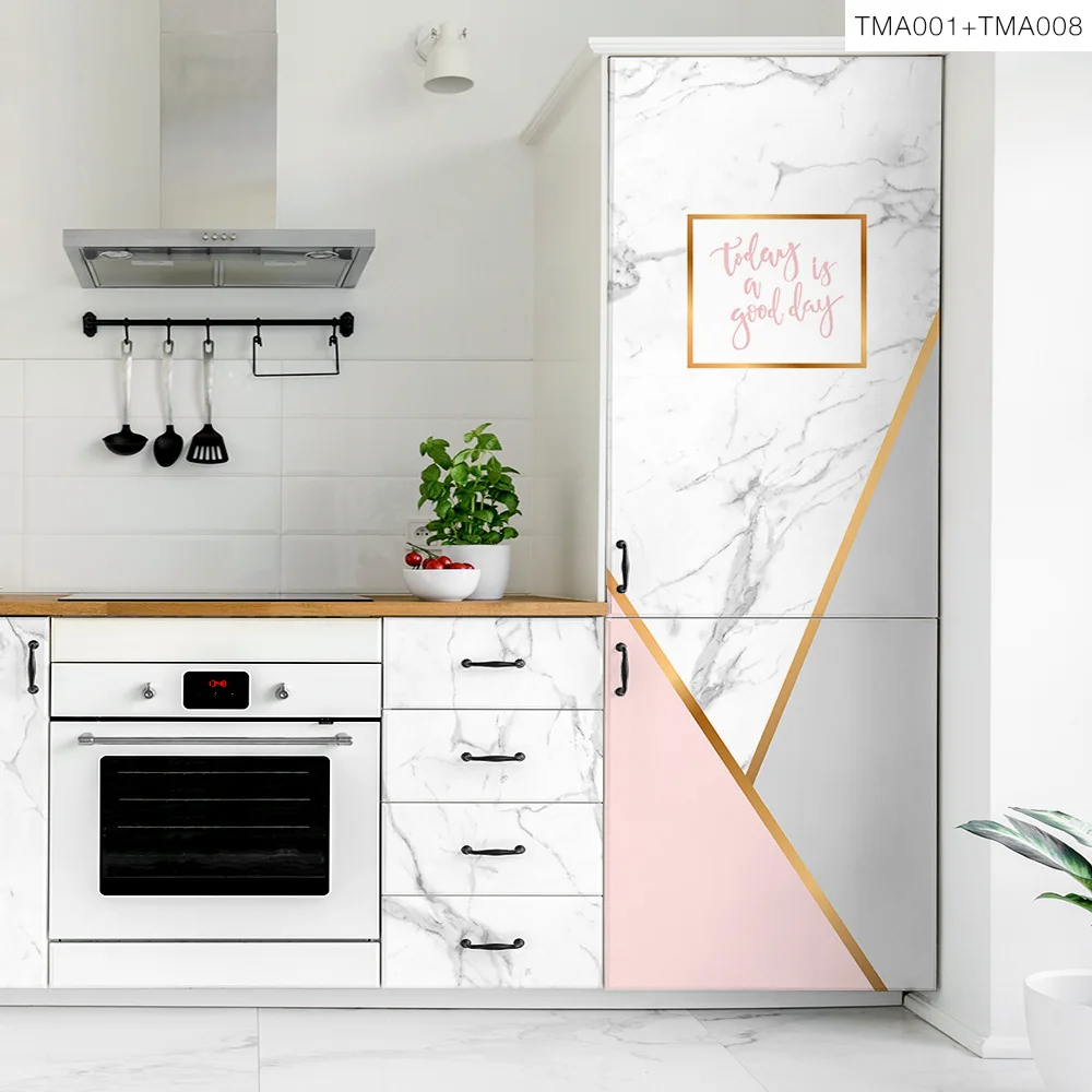 Самоклеящиеся наклейки для кухонной мебели своими руками Экологичные ПВХ обои