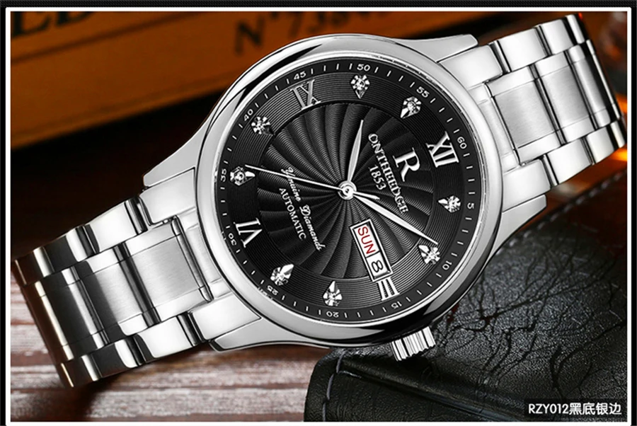 Часы наручные мужские кварцевые классические модные деловые водонепроницаемые