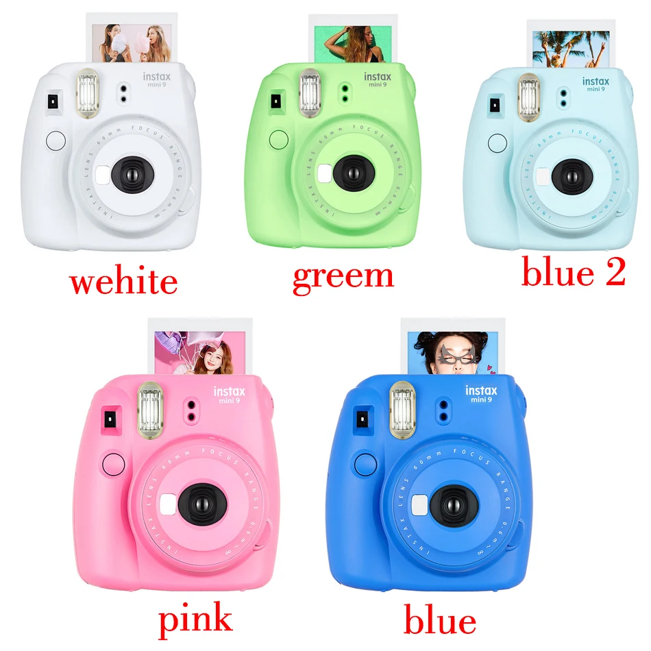 Оригинальная фотокамера Fujifilm Fuji Instax Mini 9+ 20 листов пленки Fujifilm Instax Mini 8/9
