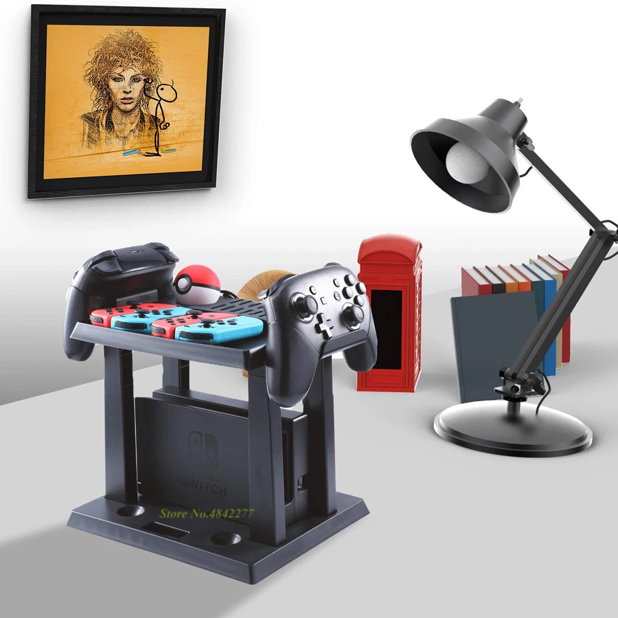 Аксессуары для переключателей игровой диск хранения Pro держатель контроллера