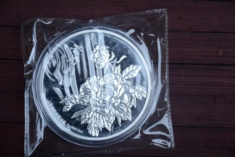 Редкие 999 Шанхай мята 5 унций Серебряная монета кролик бесплатная доставка | Дом и