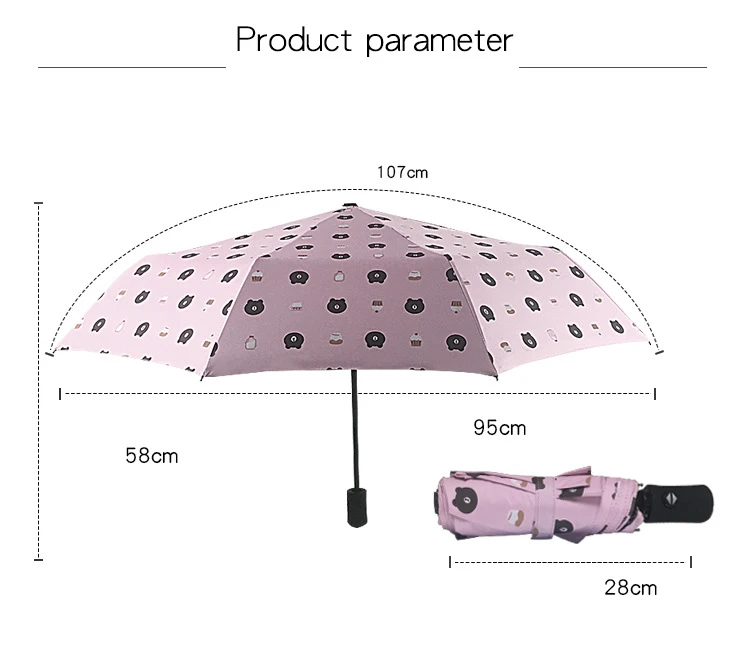1 шт. автомобильный запасной Зонт с цветочным узором и птицами автоматический