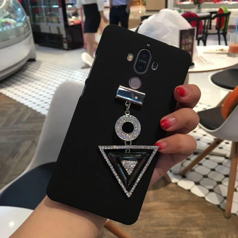 Роскошные Треугольники diamond украсить кожного покрова жесткий чехол для Asus Zenfone 3