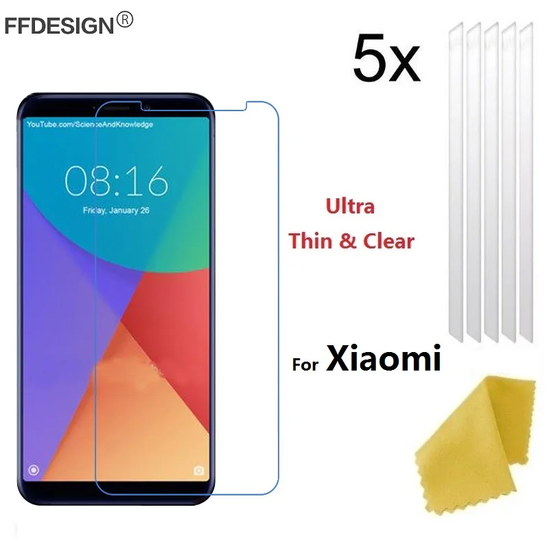 5x Защитная пленка для ЖК-экрана Xiaomi Mi A2 Lite A1 8 SE 6 5 MiA1 Mi8 (не стекло) экрана |