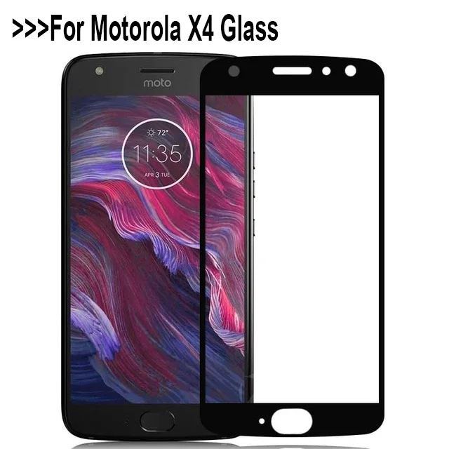 3D закаленное Стекло для Motorola X4 полный охват Экран протектор Защитная пленка MOTO