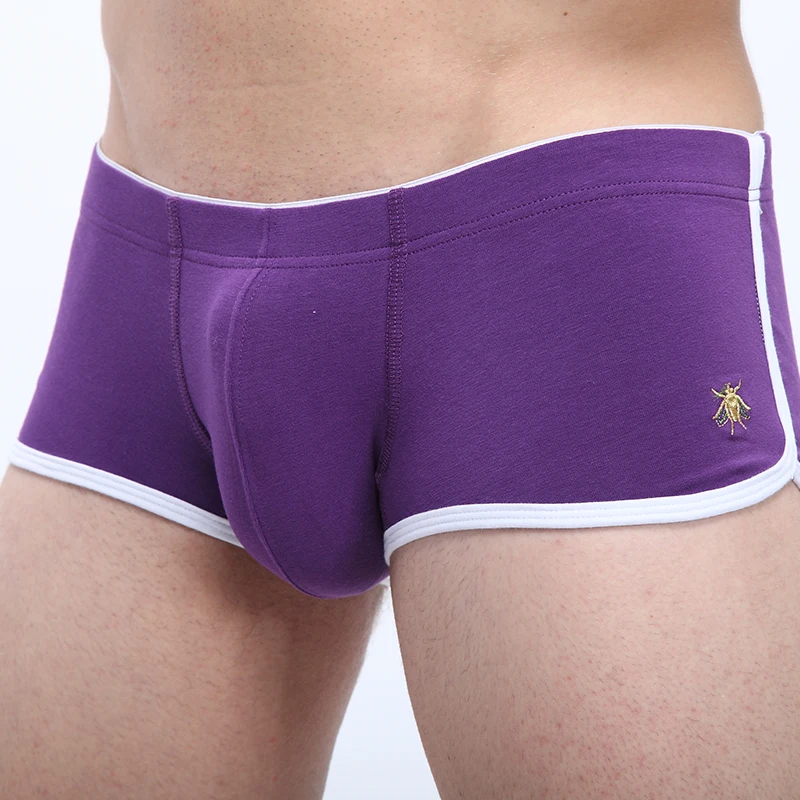 Мужские трусы боксеры 3 шт./лот для геев сексуальное нижнее белье мужчин 1009 PJ|men