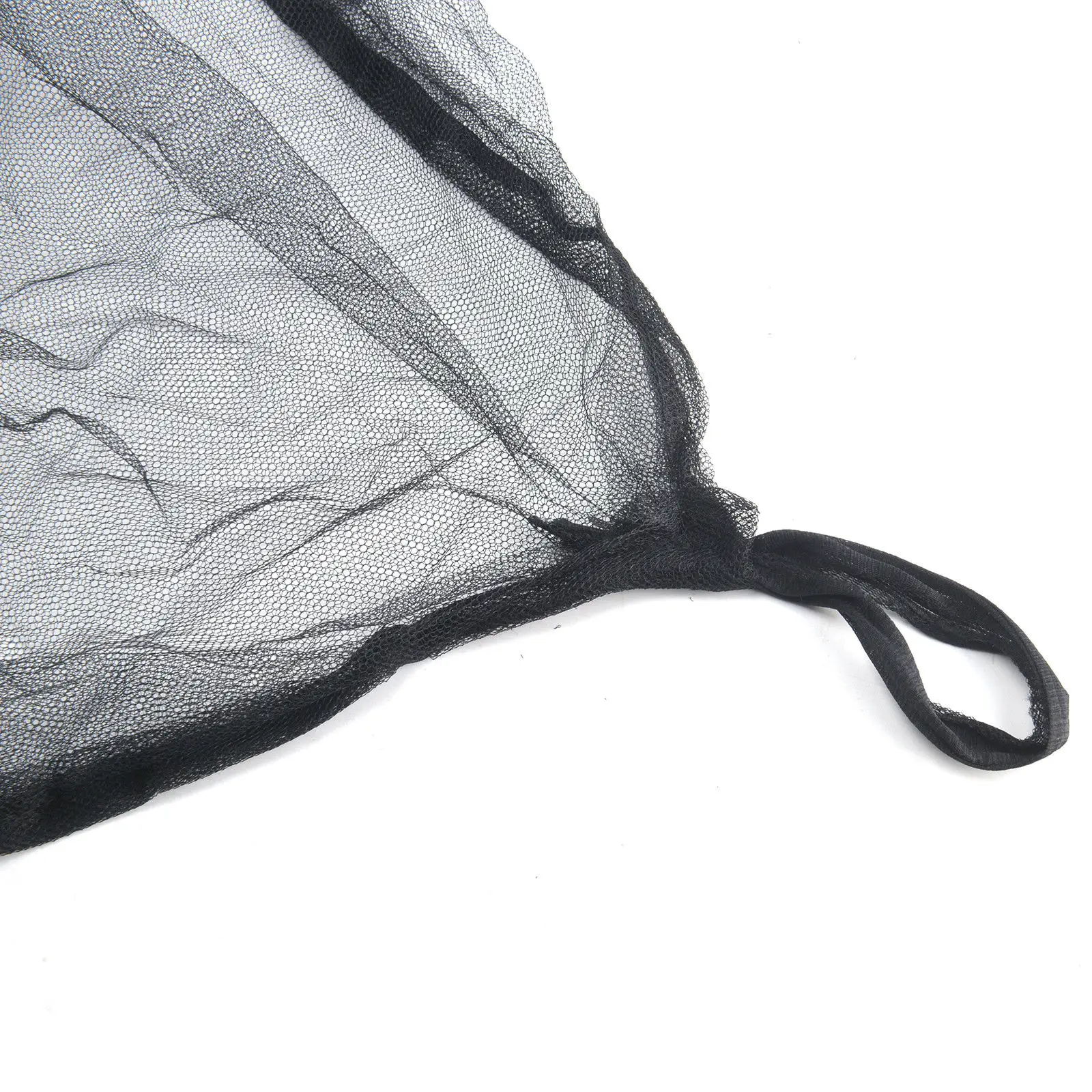 Двойной кровать с противомоскитной сеткой накомарник летать Net небо черный