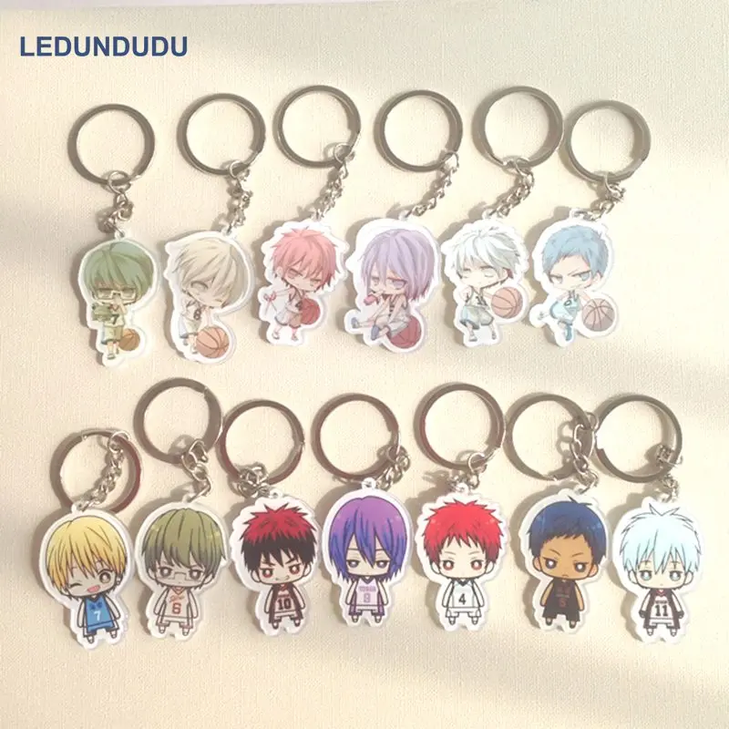 Брелок для ключей Kuroko без корзины набор аксессуаров косплея из акрила детектива