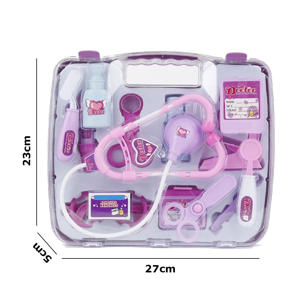 

Boys Girl Kids Simulation Doctor Pretend Play Set Toy Medicine Box Nurse Doctor Pretend Play toys kit Children Gift