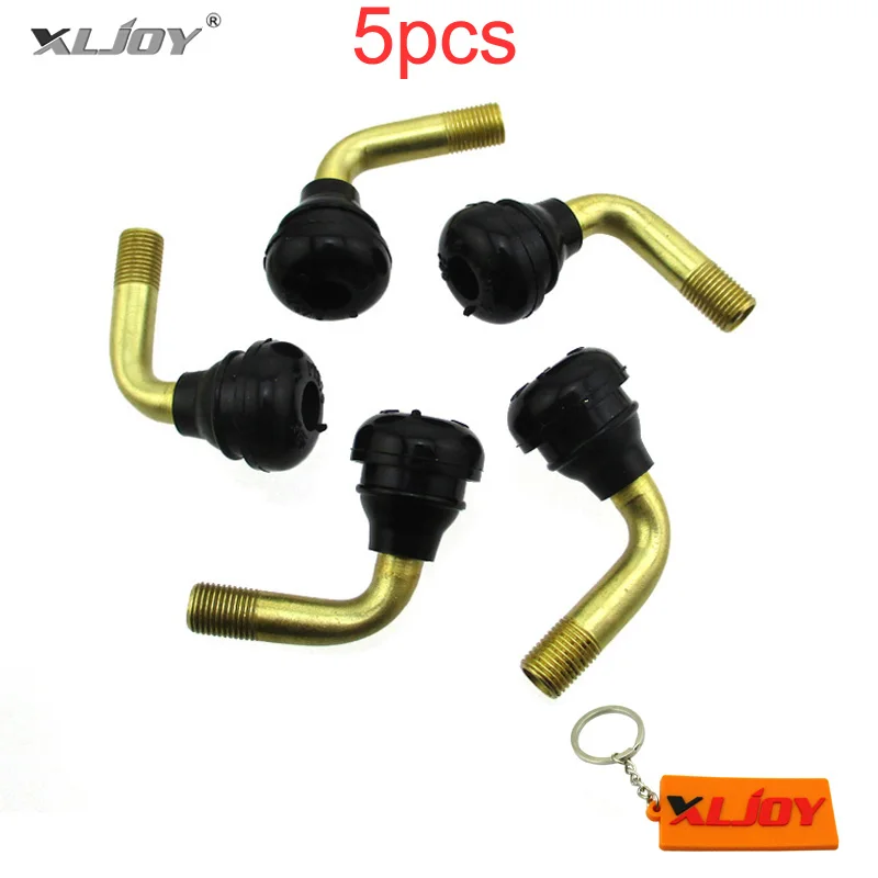 Клапан бескамерной шины XLJOY PVR70 тяга на 90 градусов для мопеда квадроцикла