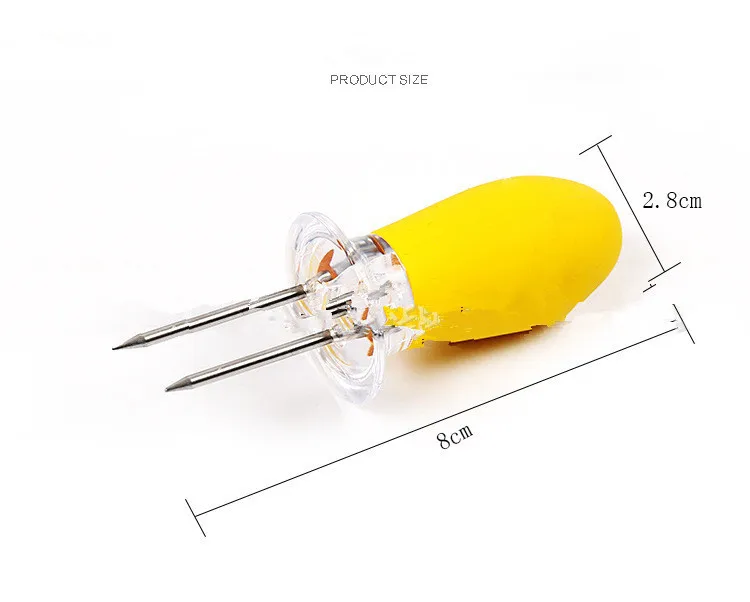 10 шт./лот держатели для кукурузы из нержавеющей стали косынки Джамбо Кукуруза в