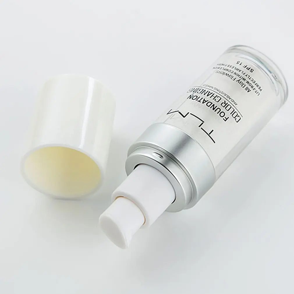 Temperature Changing Skin Color Liquid Foundation Brightening Portable Concealer Is Not Easy To Fade |