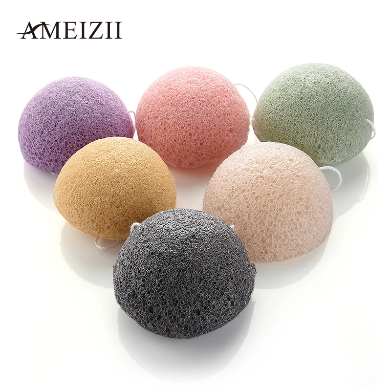 Косметическая губка для макияжа AMEIZII 1 шт. коньяк разряд макияж пудра спонж