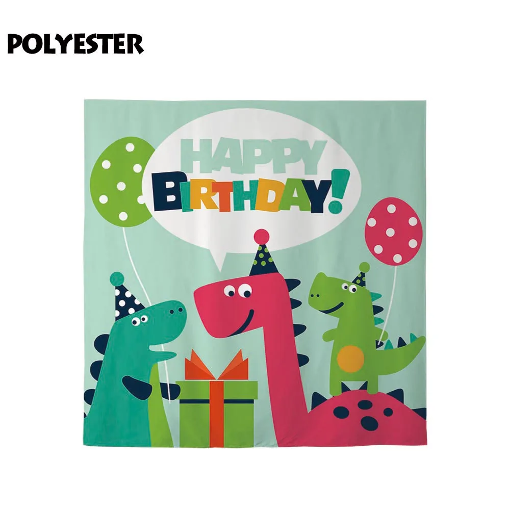Allenjoy фон для фотостудии с днем рождения милые забавные динозавры Праздник