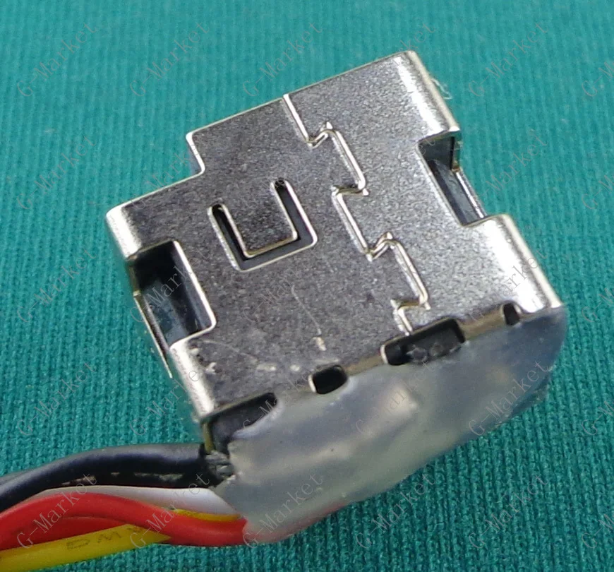 Оригинальный новый разъем питания постоянного тока с разъемом и кабелем