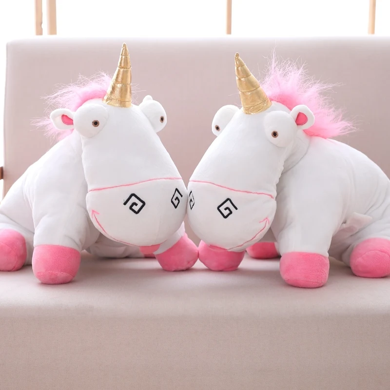 

42cm Dual Purpose Despicable Me Agnes' Doll Unicorn Plush Toy & Open As Playing Mat Or Cushion Pillow Plush Toy For Children