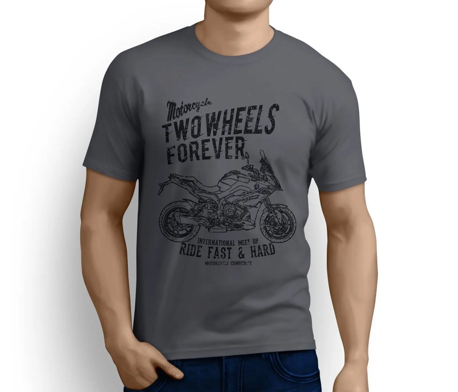 

2019 New Summer Cool Germany Classic Motorbike S1000XR 2017 inspired Motorcycle Fan Art T-shirts Tee Shirt