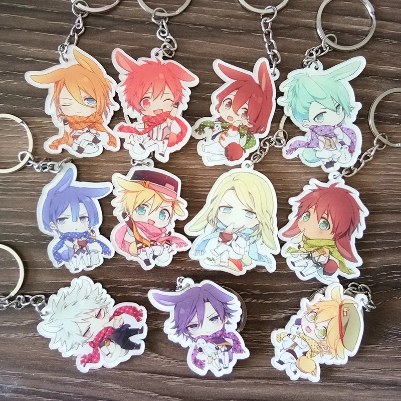 11 шт./компл. аниме брелок Uta no Prince-sama Nanami Haruka Ittoki Otoya Masato Natsuki полный набор членов