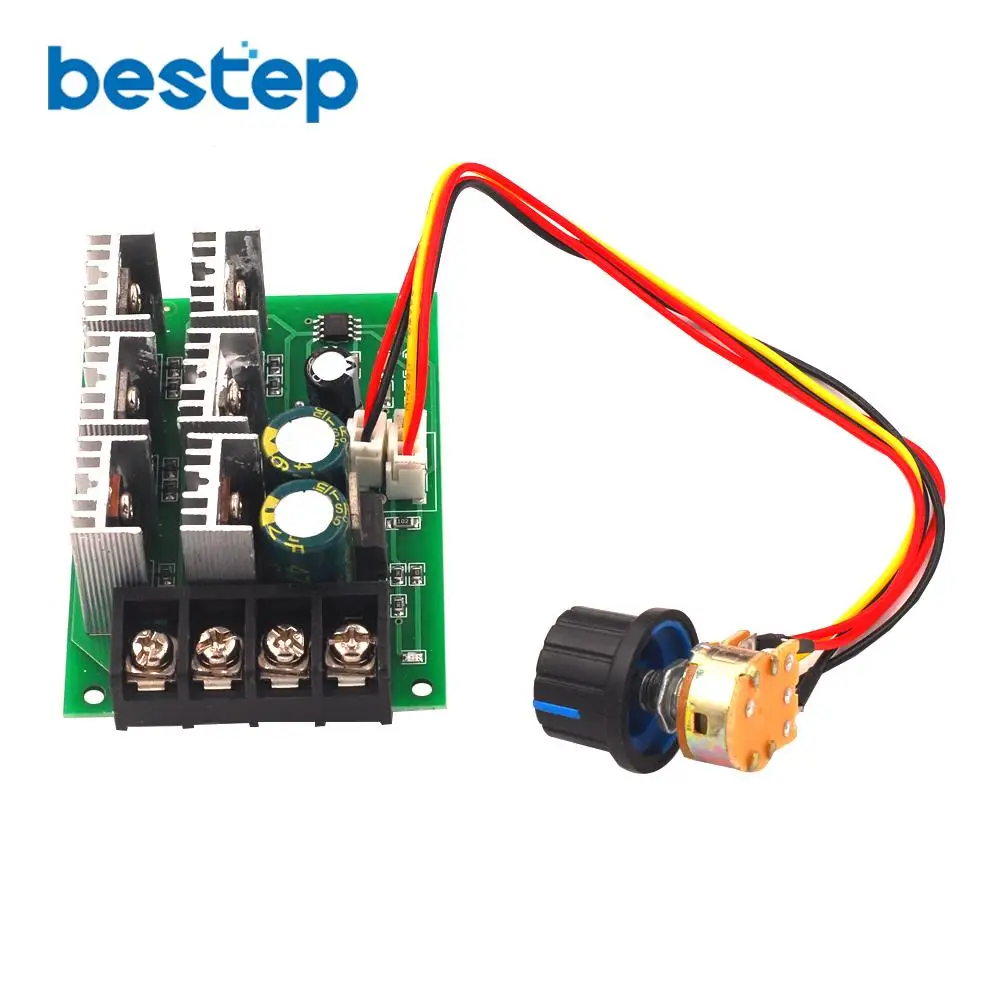 PWM регулятор двигателя пост. Тока 12V24V36V48V Высокая мощность 40A DC контроллер щетки