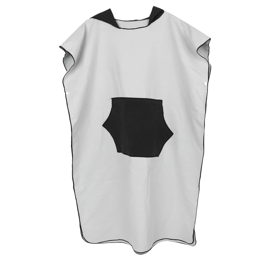 Пляжное пончо с капюшоном для серфинга мужчин и женщин сменный халат карманом