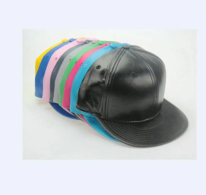 Новое поступление наивысшего качества бейсболка пустой полная кожа крышки