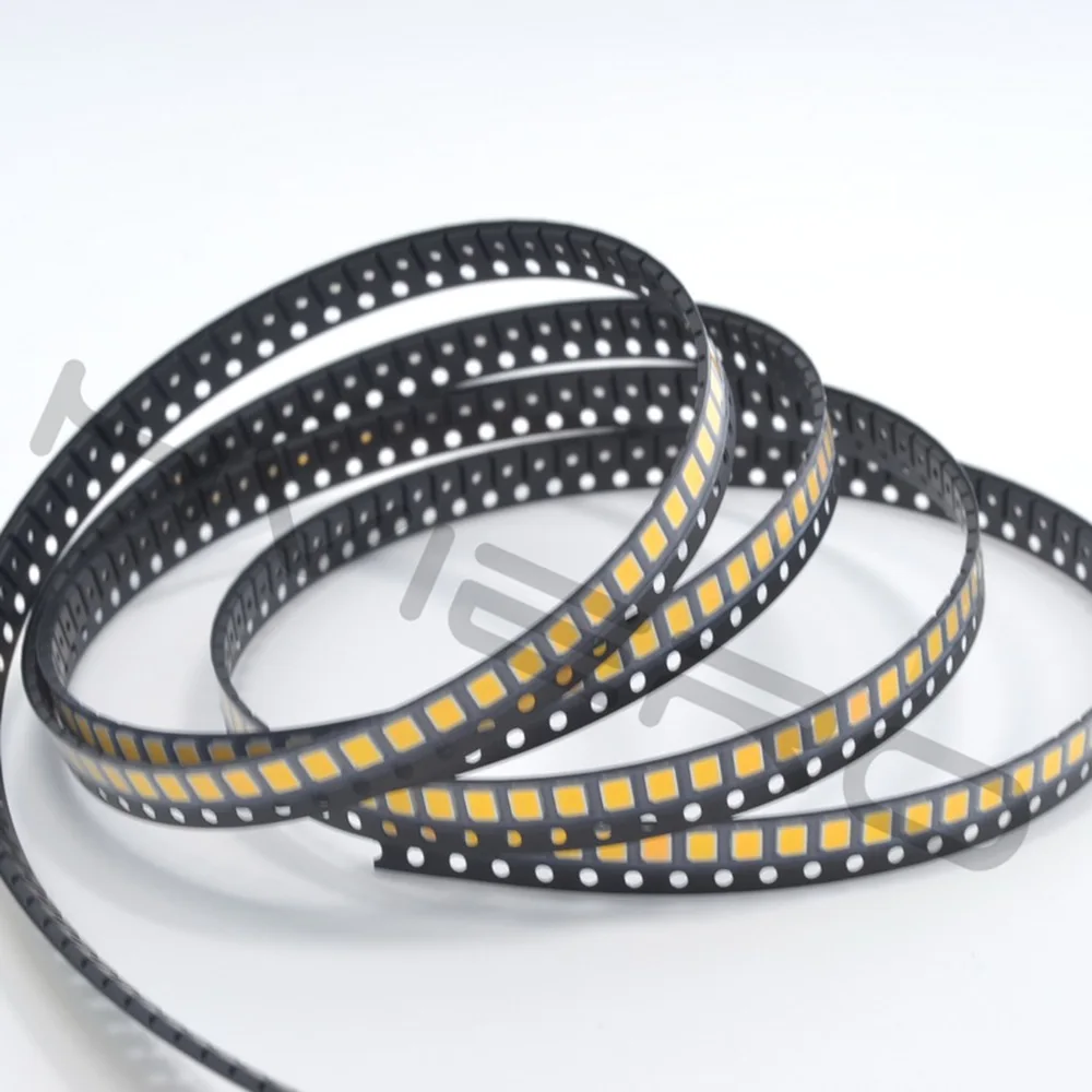100 шт. теплый белый 2835 ультра яркий 21-23LM SMD 3,0-3,2 в 60ma SMT диод светодиодный 0,2 Вт 21-23LM патч-светильник, излучающий чип диоды светодиодный s