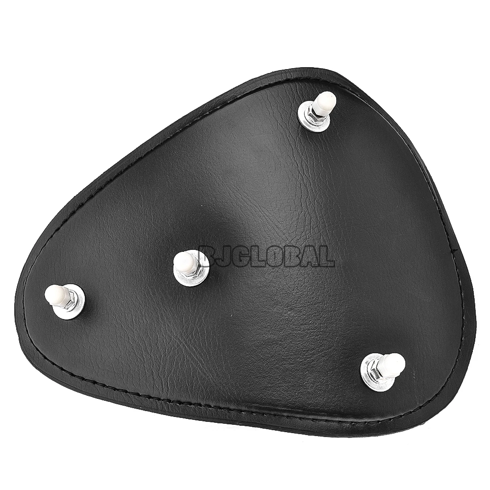 BJGLOBAL Мотоцикл Череп с пламенем Solo тонкое сиденье крепления для Harley Sportster Bobber Chopper пользовательское применение