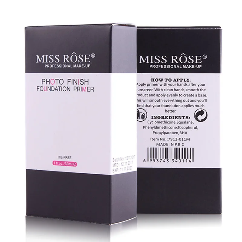 Face Foundation Primer Oil-Control Base Makeup Transparent Hydrating Brighten Correcting Pore Smooth Concealer | Красота и здоровье