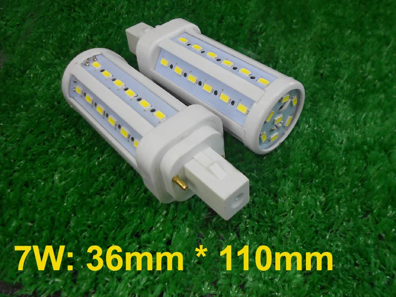 5 шт./лот g24 светодиодная лампа g24d светодиодные g24d-1 g24d-2 g24d-3 5630 5730smd Вт 7 9 5730 реальная