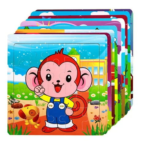 Детские игрушки игры и головоломки деревянные мультфильм детские для