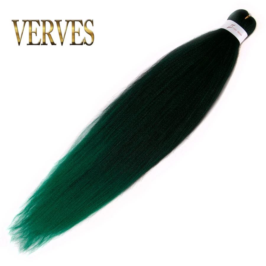 VERVES плетеные волосы, вязанные крючком, 26 дюймов, огромные косички, 100 г/шт., синтетические Омбре, Жаростойкие Волокна, волосы для наращивания, вязанная косичка