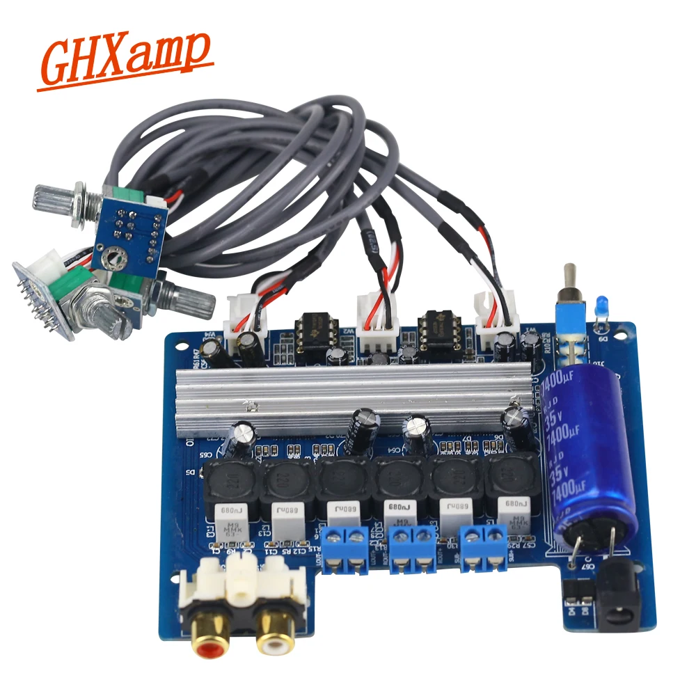 Ghxamp 2 1 усилитель сабвуфера аудиоплата TPA3116D2 50 Вт * + 100 Цифровые усилители мощности
