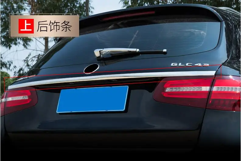 Стандартная Задняя отделка для багажника Benz X253 GLC Class 200 220 250 260 300 2016 2017 2018