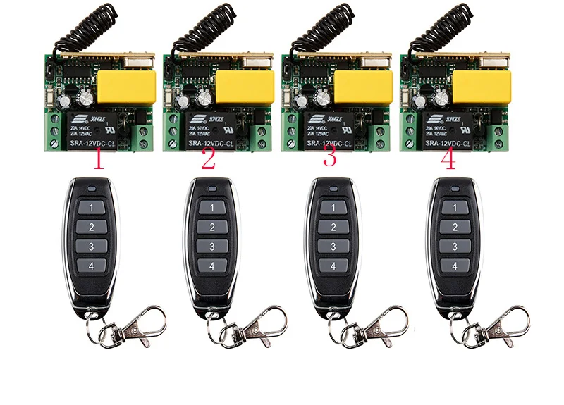 AC220V 1CH Беспроводной Выключатель питания приемник и передатчик пульт