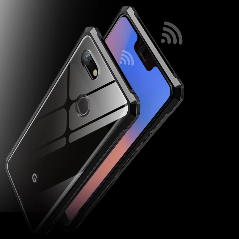 Pixel 3 Роскошный металлический бампер чехол для Google Pixel 3 XL Алюминиевая Рамка Жесткий 3D защитный чехол для Google Pixel XL3 бампер чехол