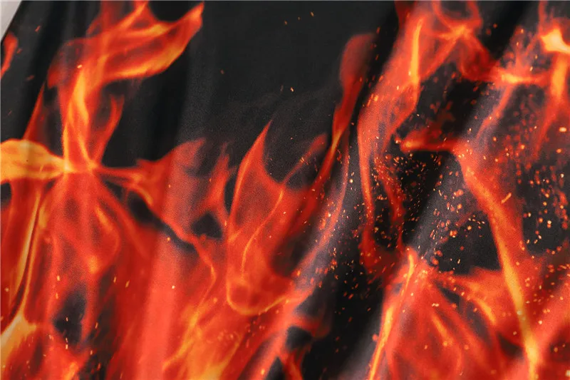 Мужские летние 3D забавные майки-безрукавки с принтом Fire Slim Fit бодибилдинг майка для фитнеса майка