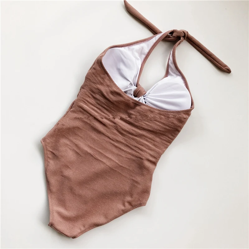 2019 сексуальный цельный купальник Женская одежда для плавания бандажный боди с