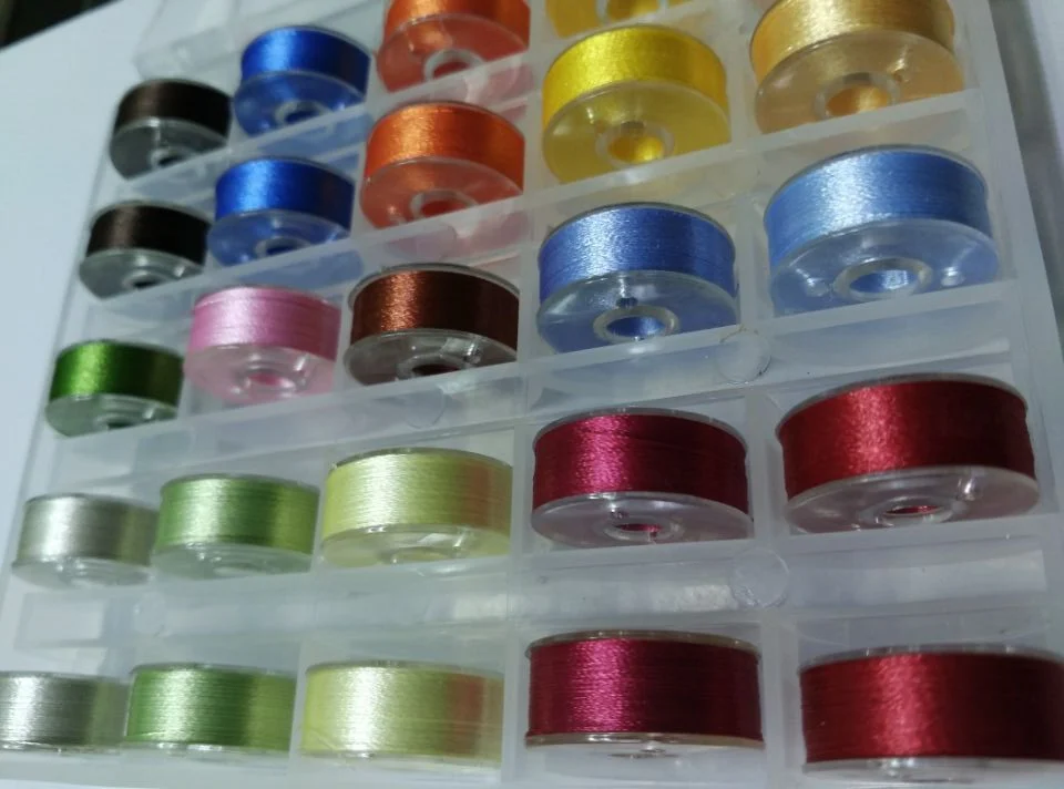 Швейная машина 60wt швейная с предварительно обмотанной резьбой 25 шт./кор. Размер