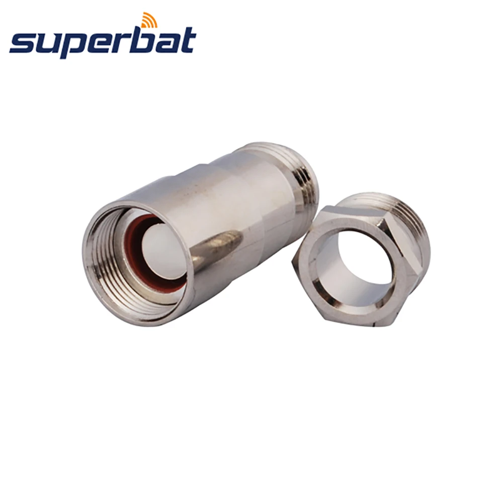 Прямой зажим для кабеля Superbat N Jack 50 Ом RF коаксиальный разъем LMR400 RG8 RG213|clamps for|clamping
