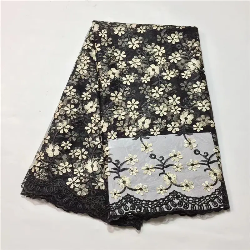 Африканский кружевной ткани Бесплатная доставка чистая высокое качество